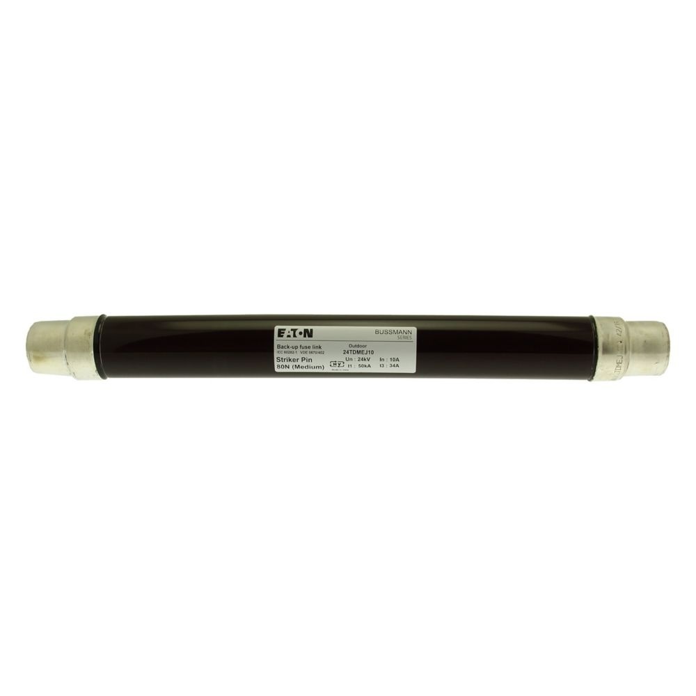 Eaton Sicherungseinsatz 24TDMEJ10 Typ 24KV 10A 2 DIN BROWN RESIN SEAL FUSE
