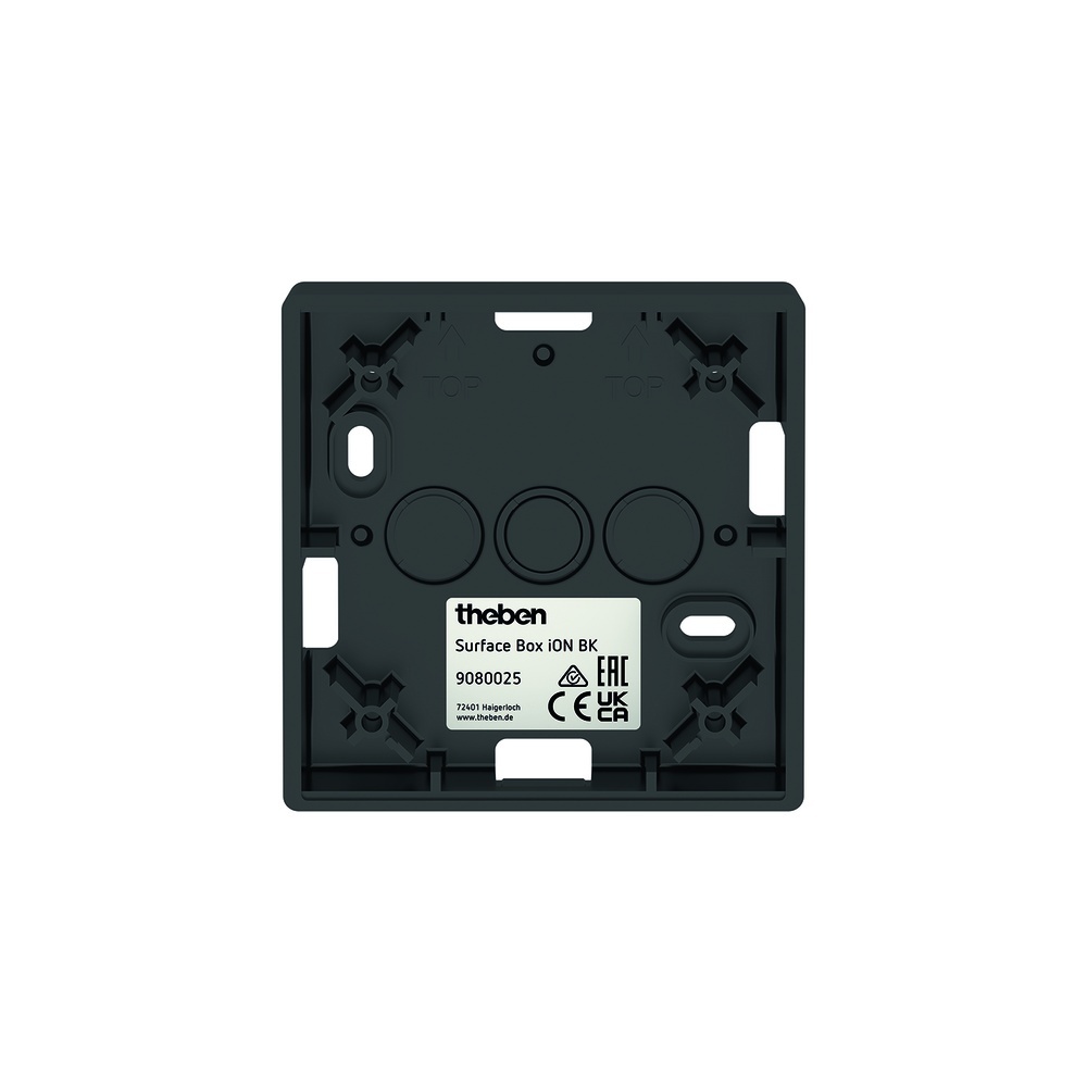 Theben AP Gehäuse 9080025 Typ Surface box iON BK