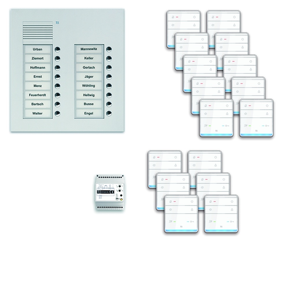 TCS Sprechanlage Vorkonfiguriertes Paket PPUF16/2-EN/01 TCS Sprechanlage Vorkonfiguriertes Paket PPUF16/2-EN/01