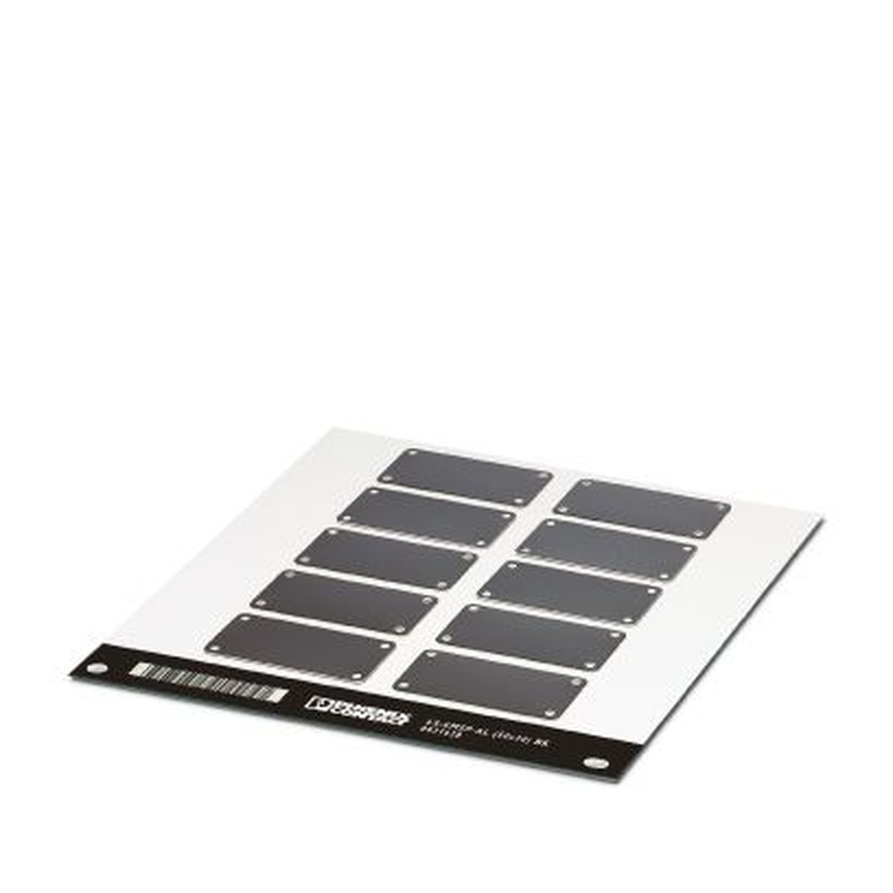 Phoenix Contact Gerätemarker 0831914 Typ LS-EMSP-AL (50X30) BK CUS