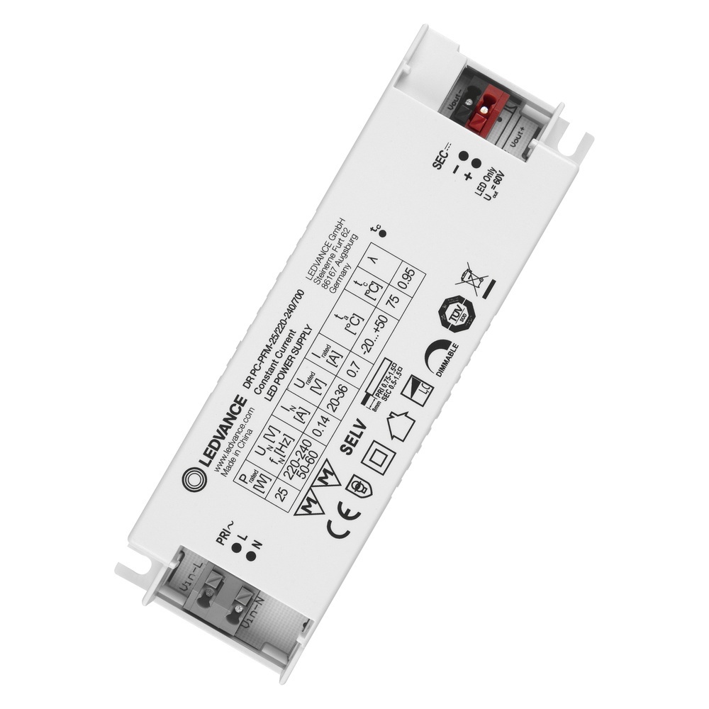 Ledvance Osram LED Betriebsgerät 239852 Typ DR-PC-PFM-25/220-240/700-10X1