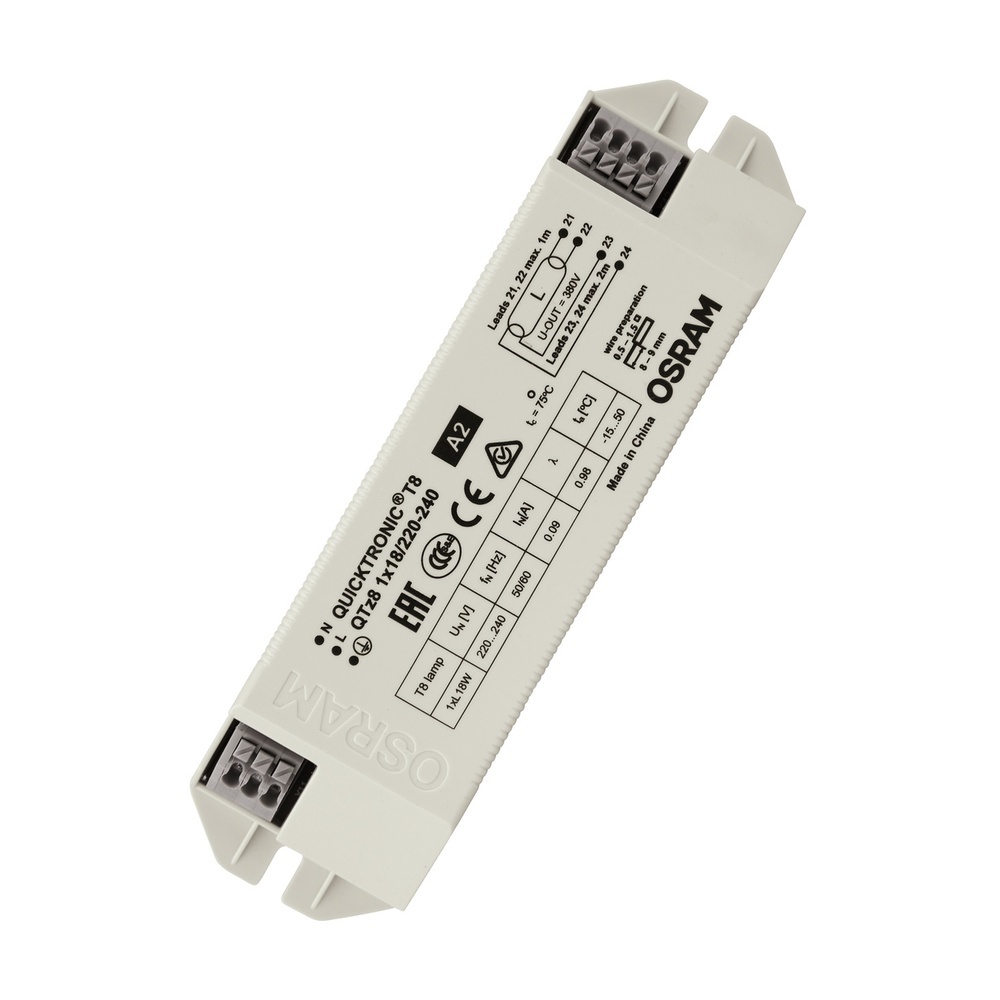 Ledvance Osram Vorschaltgerät 863263 Typ QTZ8-1X18/220-240UNV1