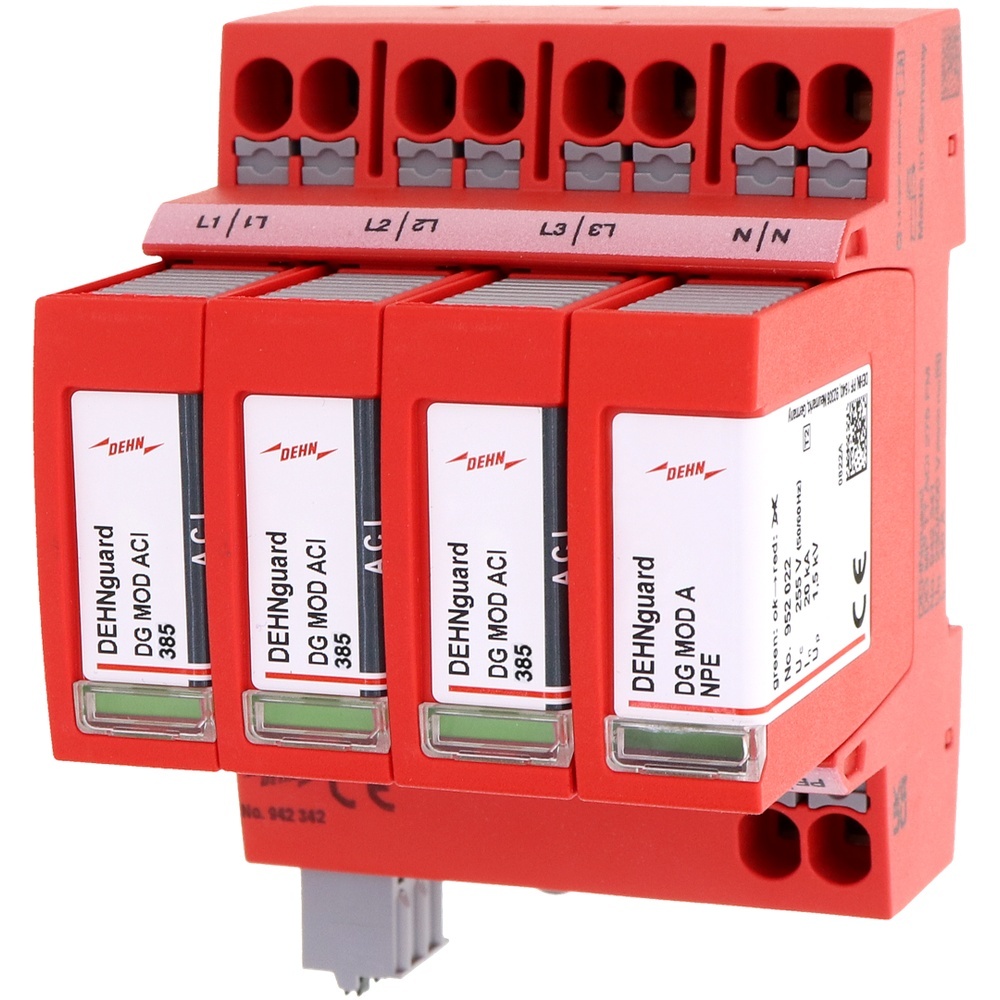 Dehn + Söhne Überspannungsableiter 942342 Typ DG MP TT ACI 385 FM