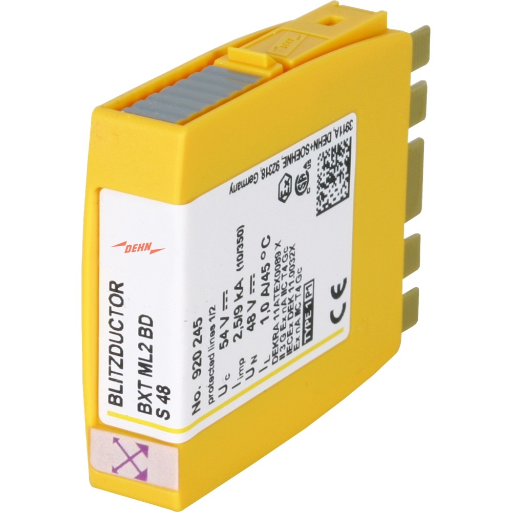 Dehn + Söhne Kombiableiter Modul 920245 Typ BXT ML2 BD S 48 Dehn + Söhne Kombiableiter Modul 920245 Typ BXT ML2 BD S 48