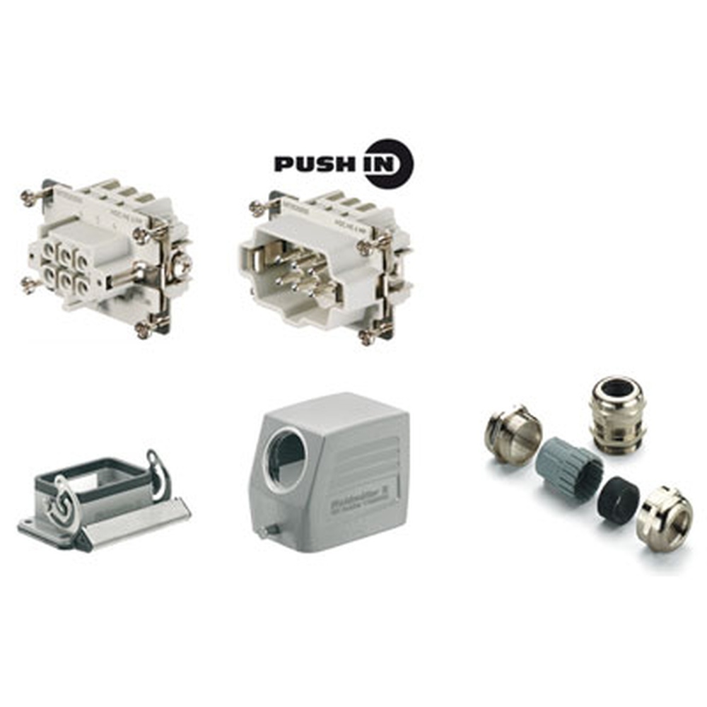 Weidmüller Steckverbinder 1027650000 Typ HDC KIT HE-P 06.10 M