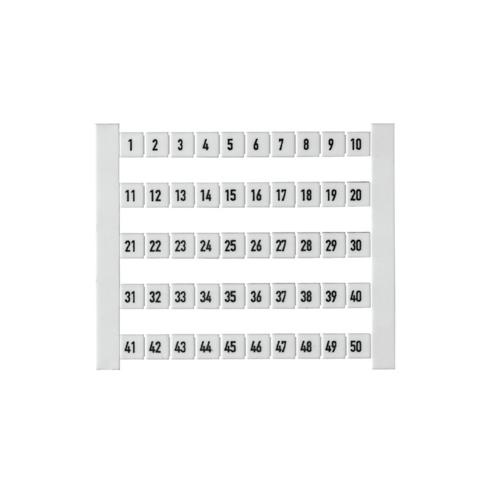 Weidmüller Klemmenmarkierung 0473460001 Typ DEK 5 FW 1-50