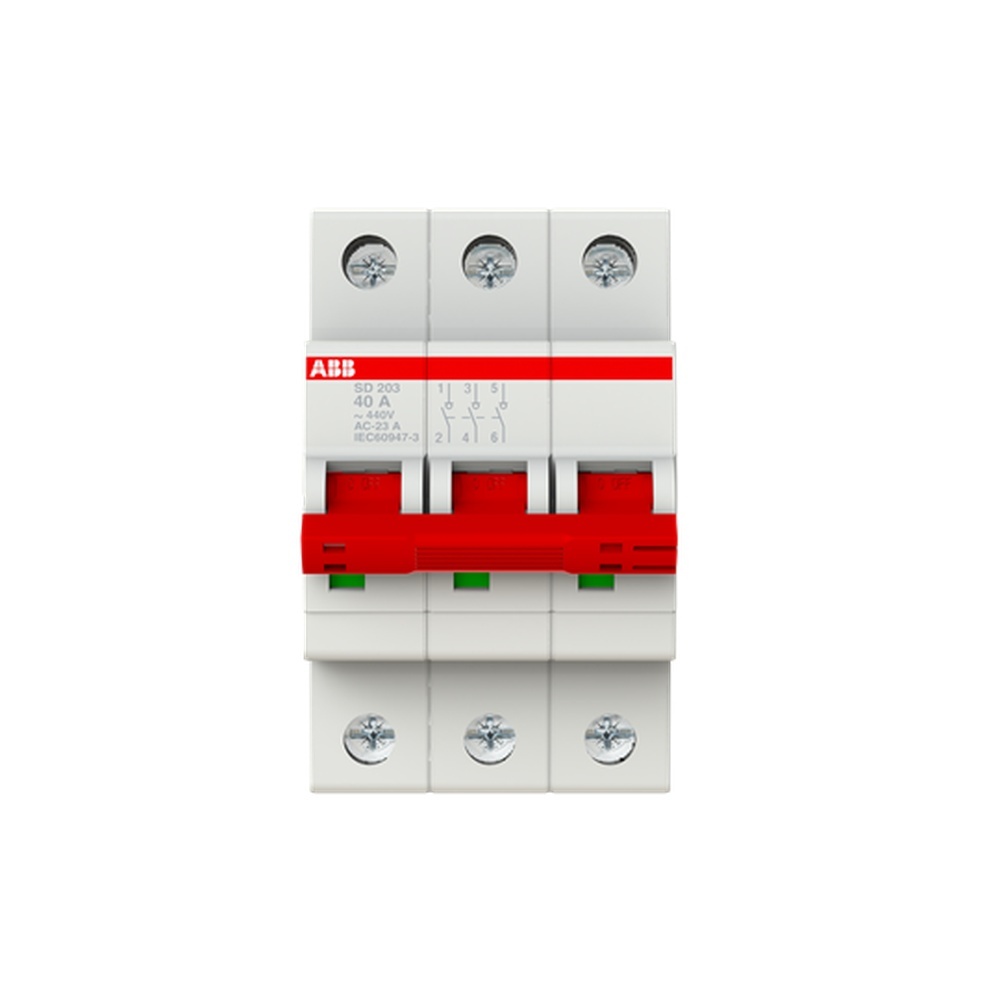 ABB Schalter für Reiheneinbau 2CDD283101R0040 Typ SD203/40