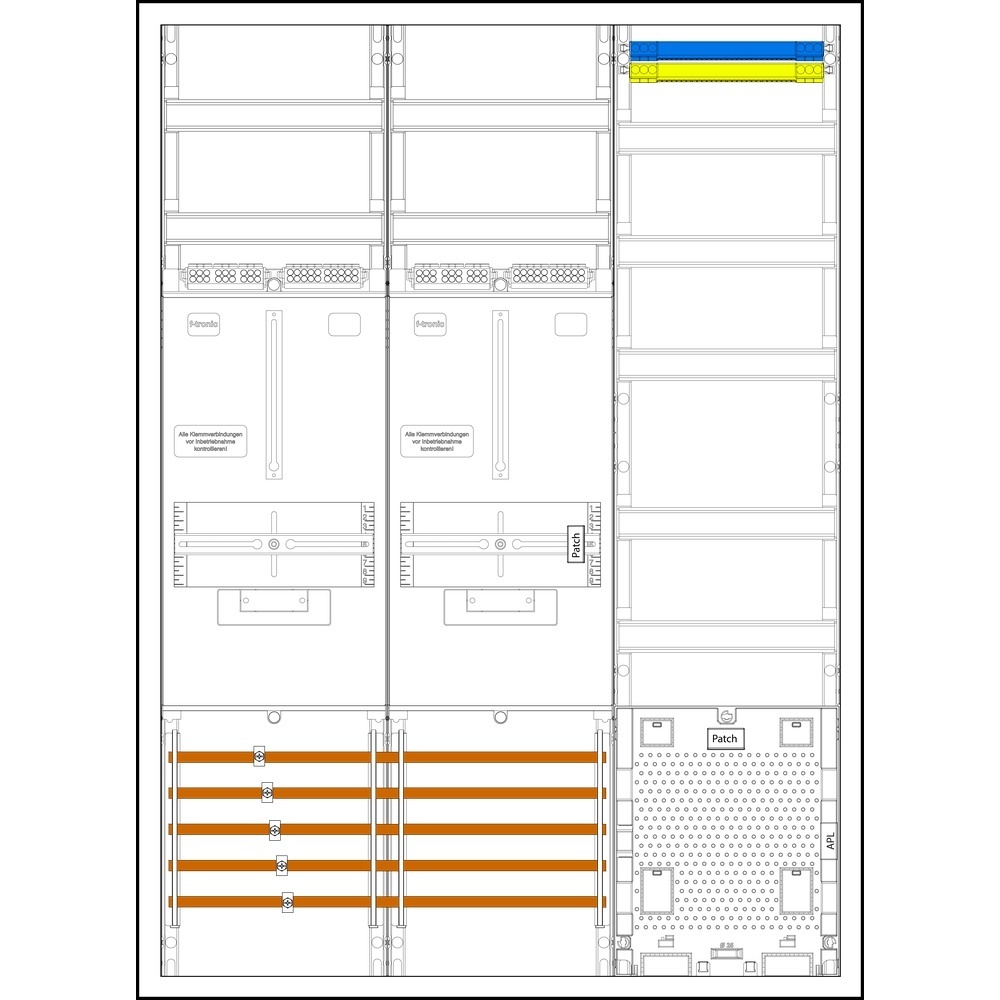 f-tronic Komplettschrank 7190451 Typ 3HZ732APZ