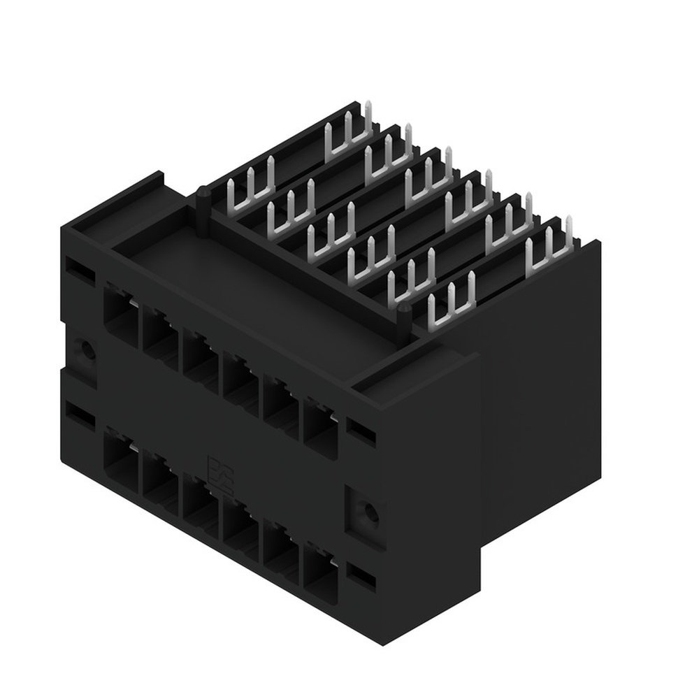 Weidmüller Leiterplattensteckverbinder 2431520000 Typ SVD 7.62HP/12/270F 4.5SN BK BX