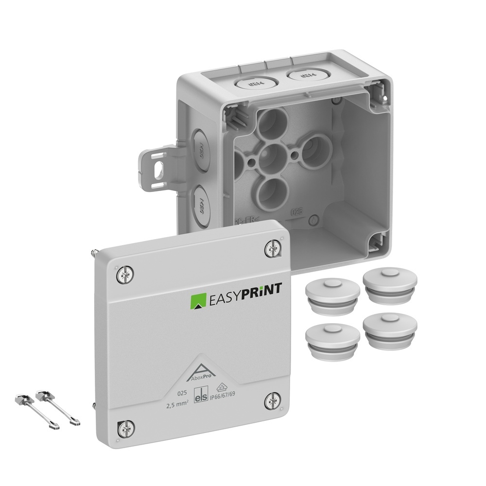 Spelsberg Abzweigkasten 402401EP Typ Abox Pro 025 AB-L EasyPrint Spelsberg Abzweigkasten 402401EP Typ Abox Pro 025 AB-L EasyPrint