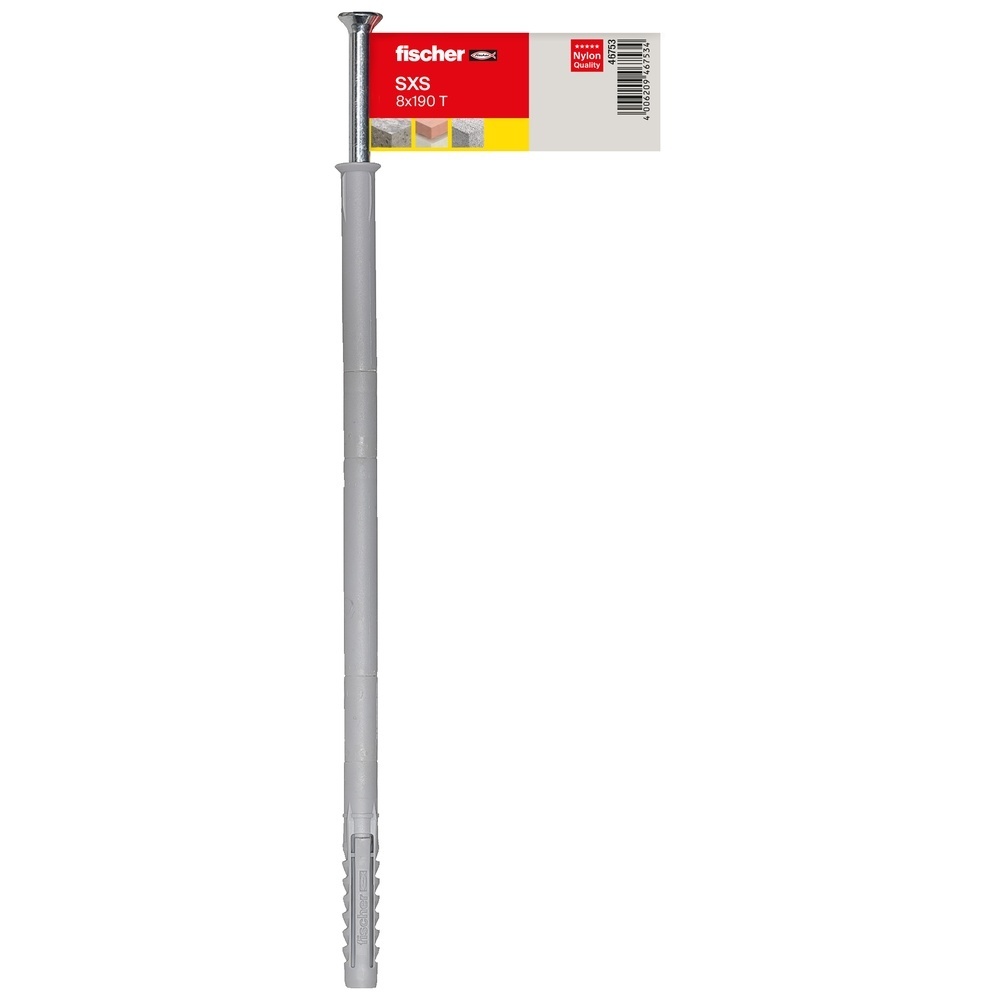 Fischer Langschaftdübel 046753 Typ SXS 8X190 T E LANGSCHAFTDÜBEL