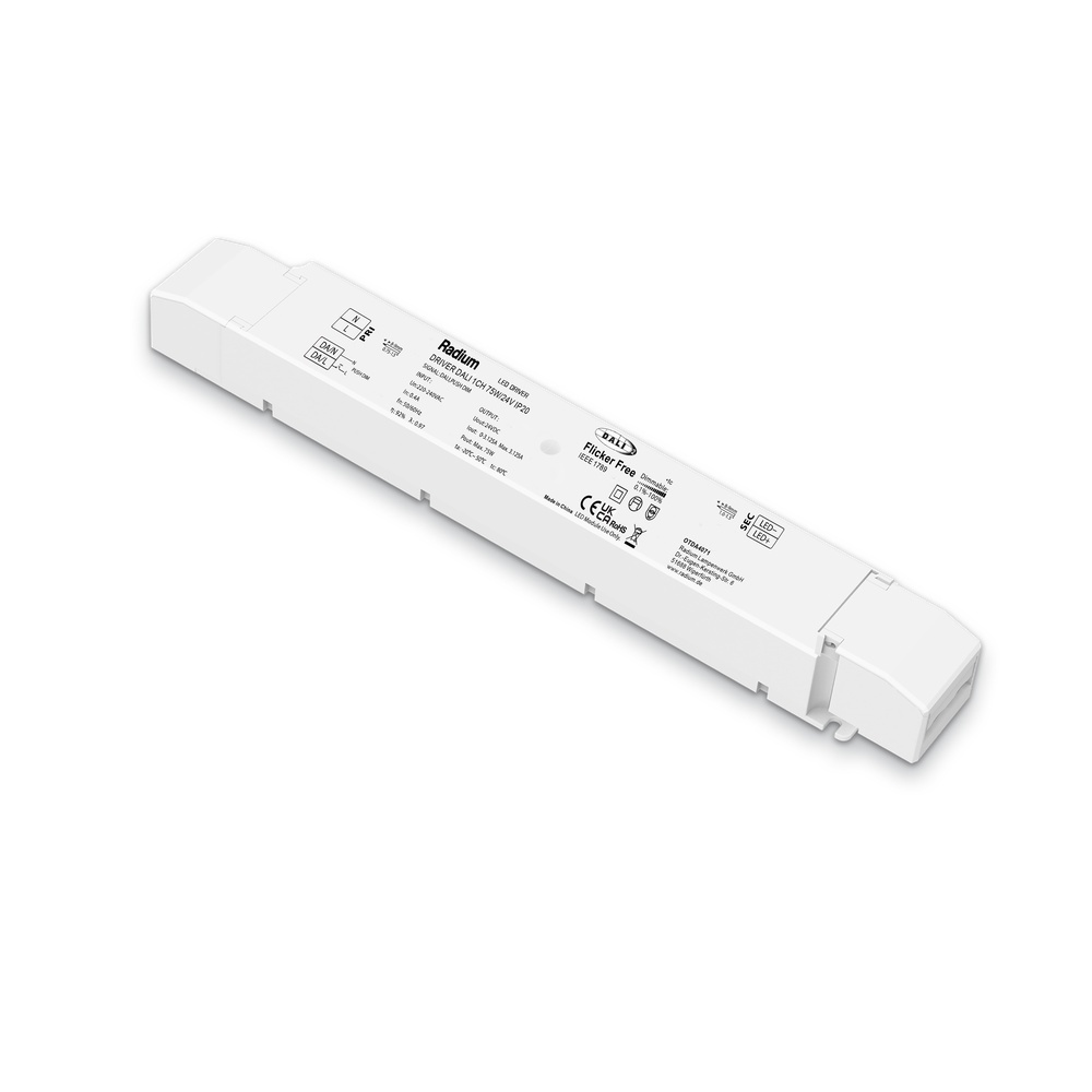Radium Konstantspannungsversorgung OTDA4071 Typ DRIVER DALI 1CH 75W/24V IP20 RADIUM
