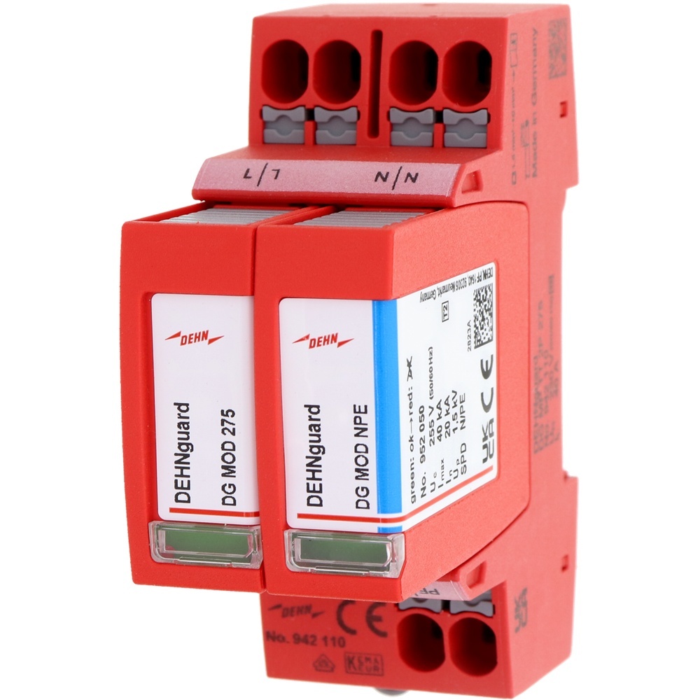 Dehn + Söhne Überspannungsableiter 942110 Typ DG MP TT 2P 275