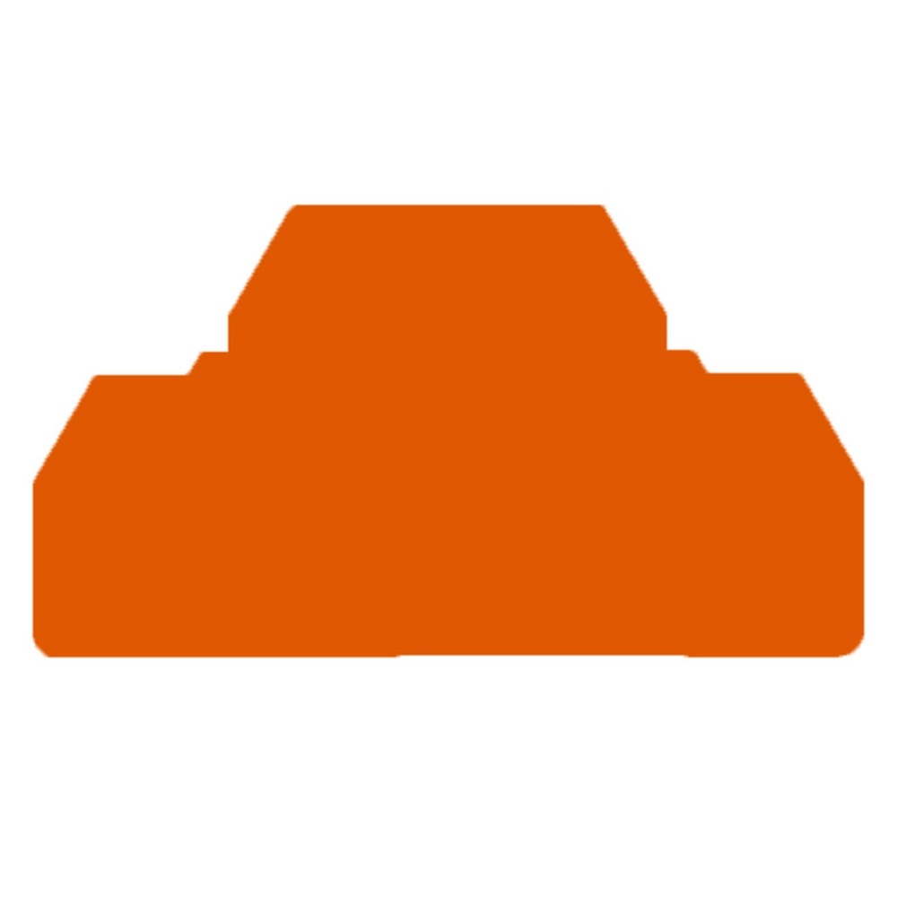 Weidmüller Trennwand 1690080000 Typ ZAP/TW ZDK2.5 OR