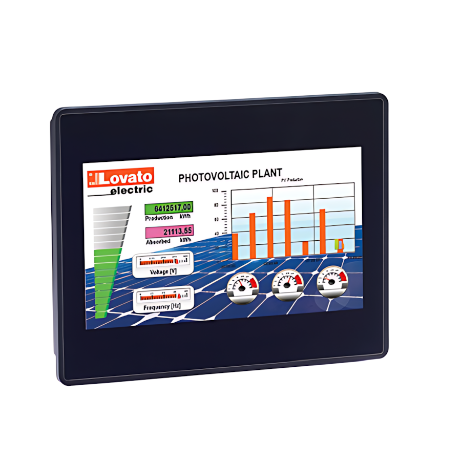 Lovato Electric HMI Anzeige u. Bedieneinheit LRHA07 Lovato Electric HMI Anzeige u. Bedieneinheit LRHA07