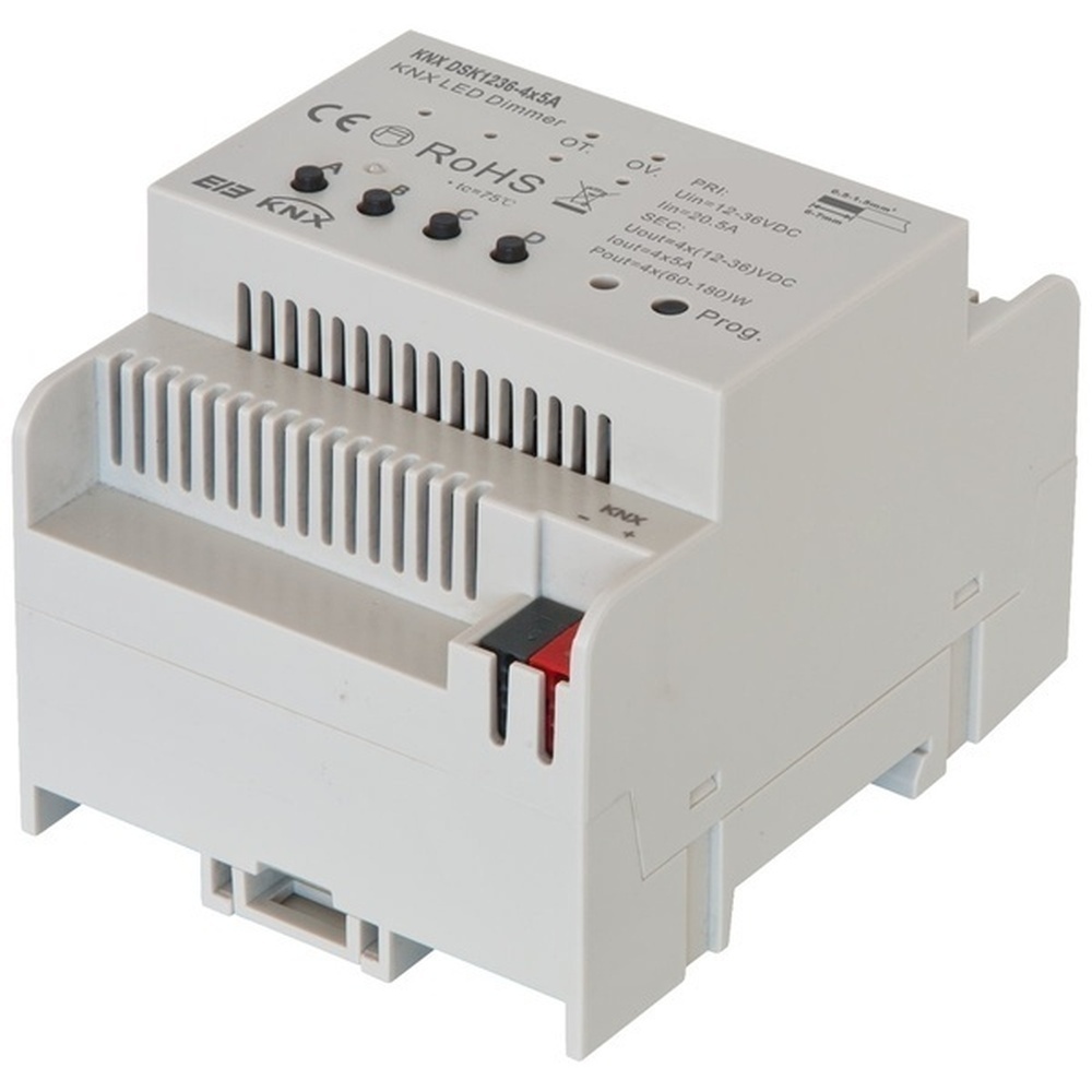 EVN KNX Dimm Aktor KNXDSK1236-4x5A
