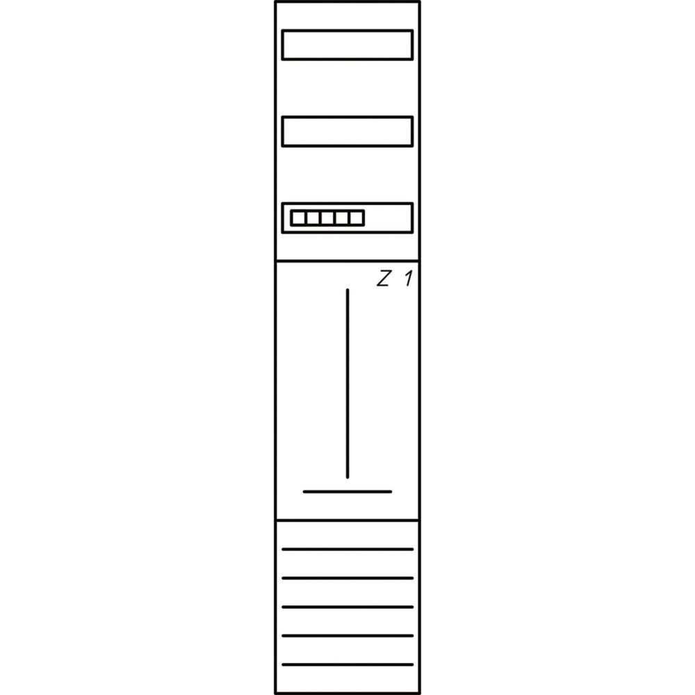 Eaton Zählerfeld 230803 Typ ZSD-N18A1062