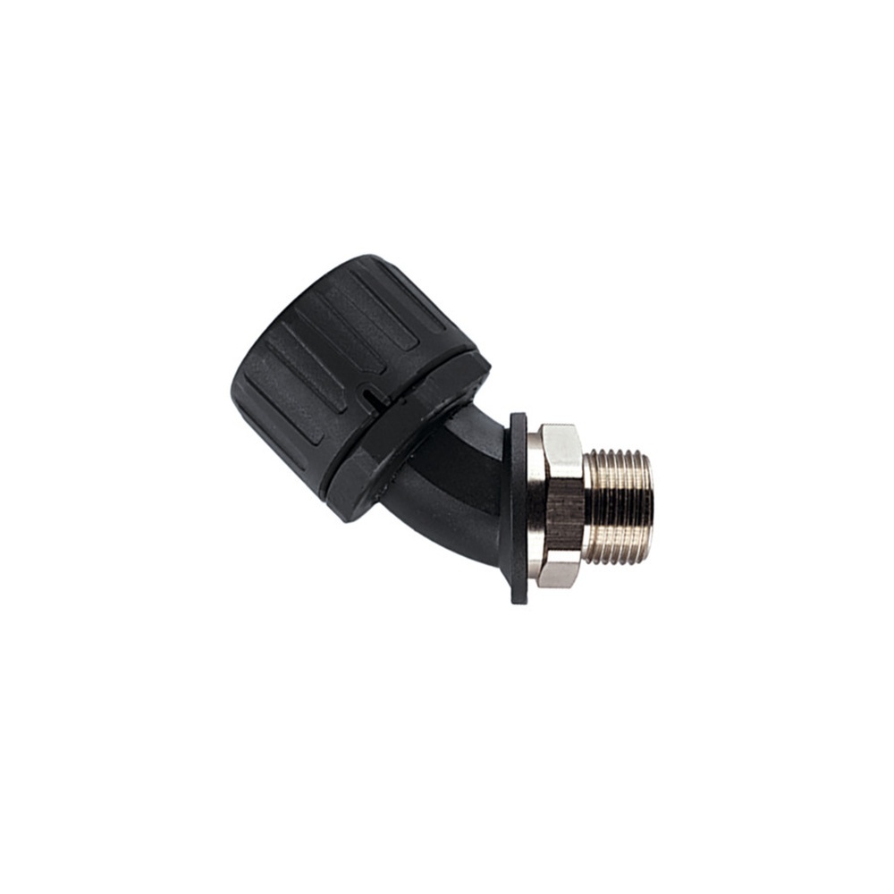 Hellermann Kunststoffverschraubung 166-23705 Typ HG54-45M-M50 PA66/NPB BK 2