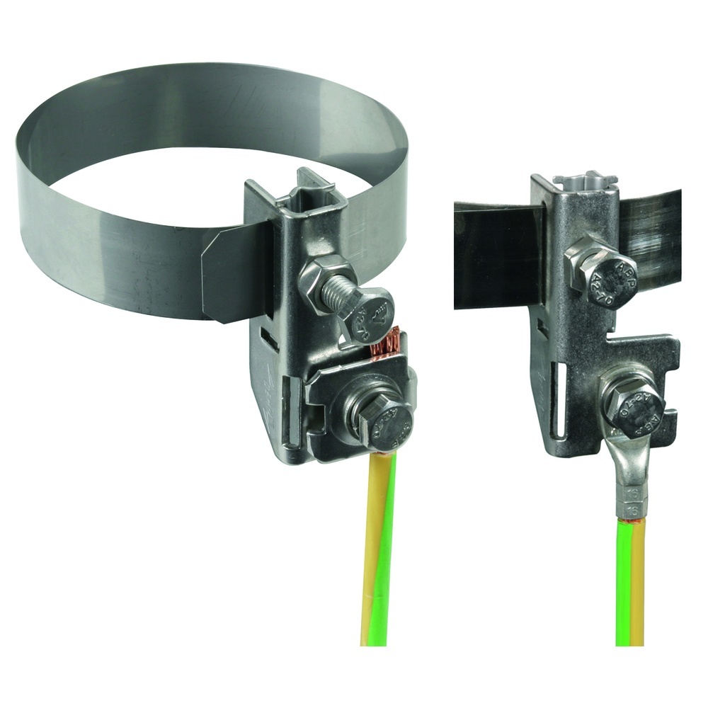 Dehn + Söhne Bandrohrschelle 540104 Typ BRS 27.89 AK1X10 2X6.8 GSG V2A