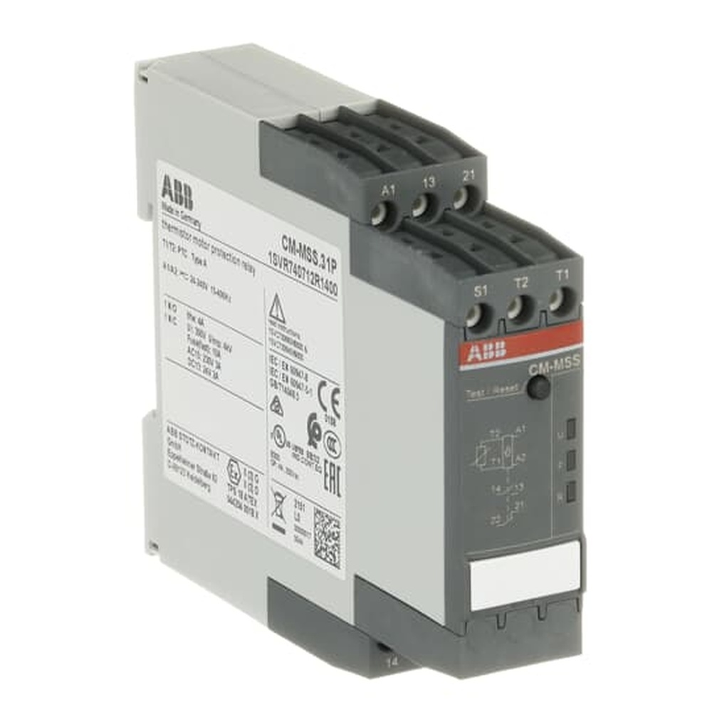 ABB Thermistormotorschutzrelais 1SVR740712R1400 Typ CM-MSS.31P