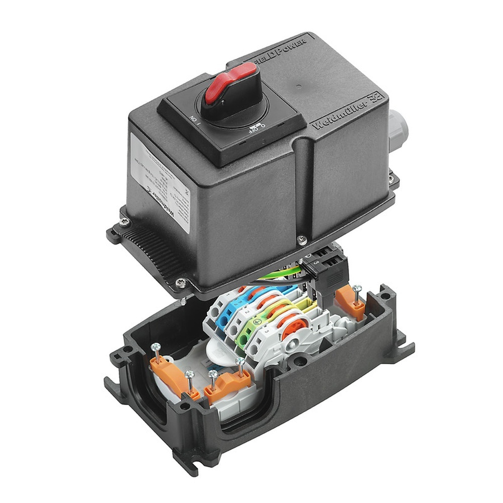 Weidmüller Energieverteilungsklemmenleiste 8000056232 Typ FP BOX ON/OFF VG M20 3AN