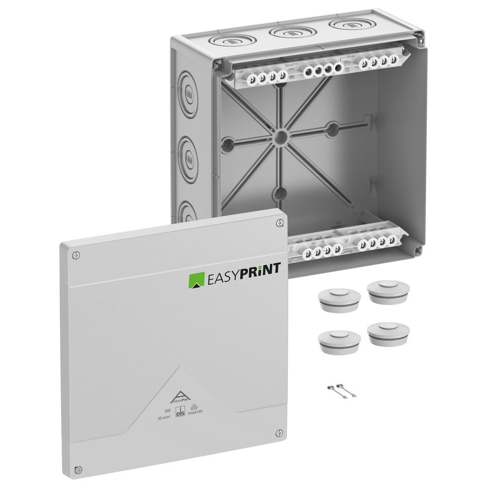 Spelsberg Abzweigkasten 435420EP Typ Abox Pro 350-35² EasyPrint Spelsberg Abzweigkasten 435420EP Typ Abox Pro 350-35² EasyPrint