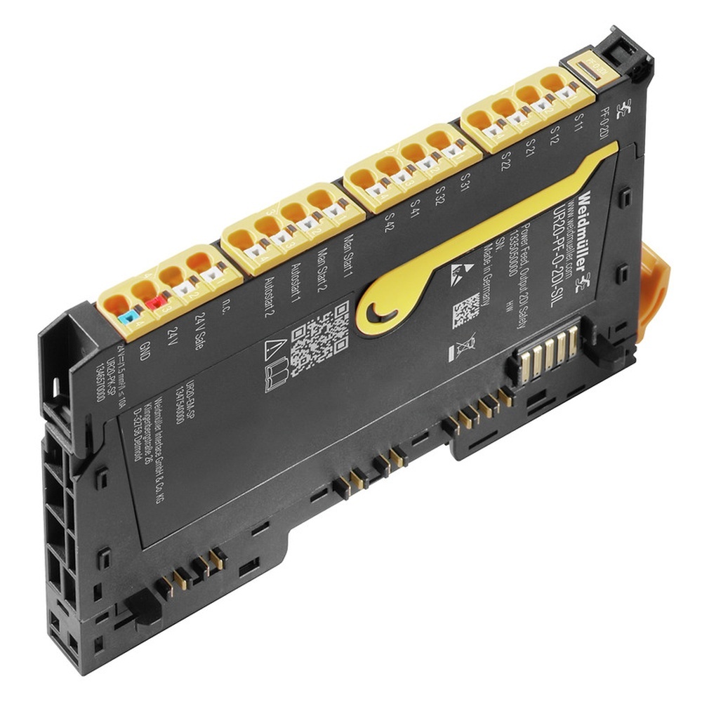 Weidmüller Einspeisemodul 1335050000 Typ UR20-PF-O-2DI-SIL