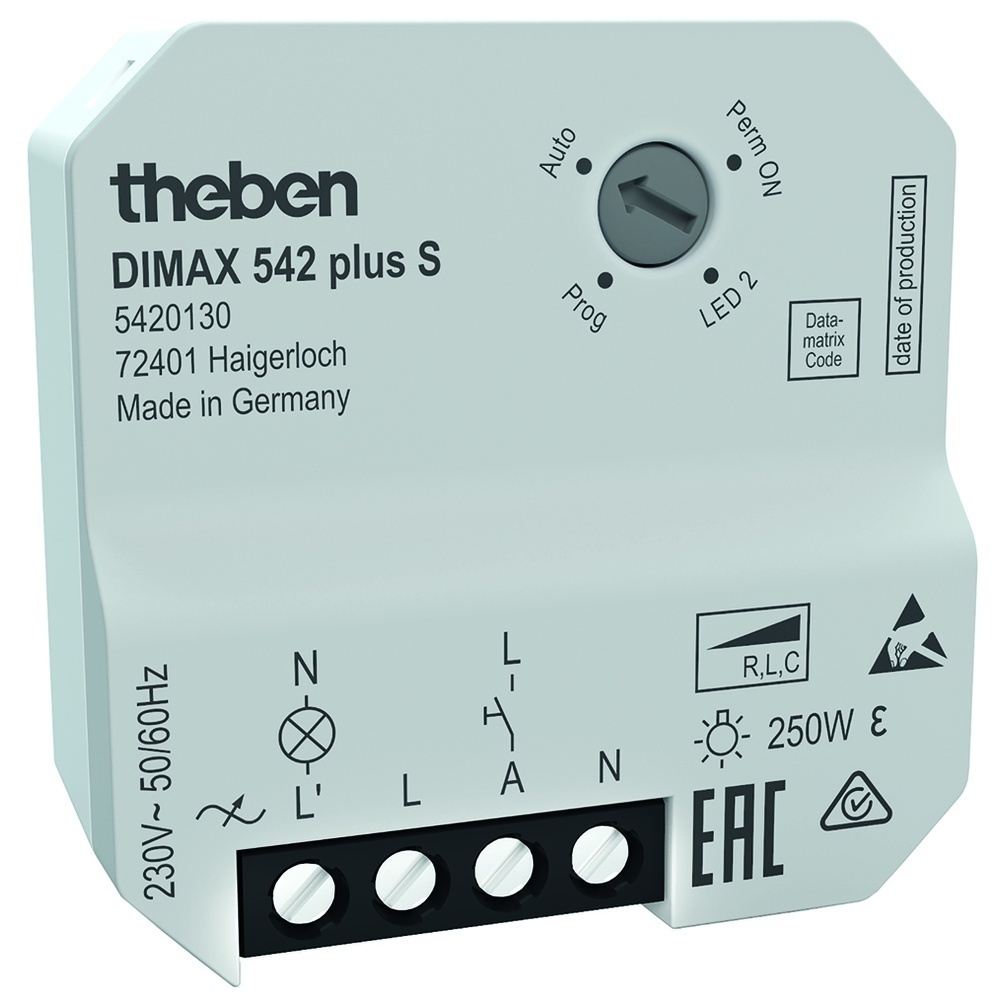 Theben Universal Dimmer 5420130 Typ DIMAX 542 plus S