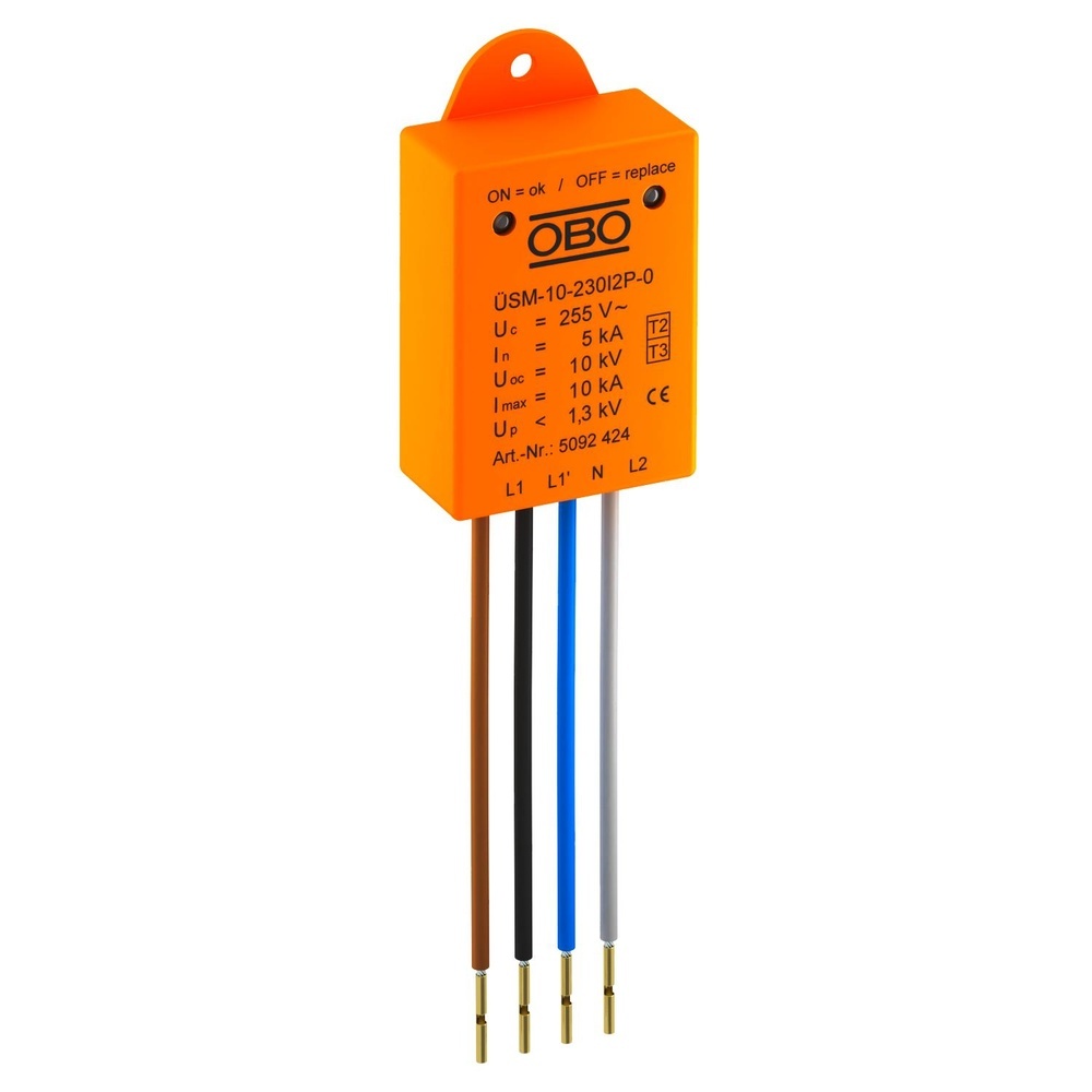 OBO Bettermann Überspannungsschutzmodul 5092424 Typ ÜSM-10-230I2P-0