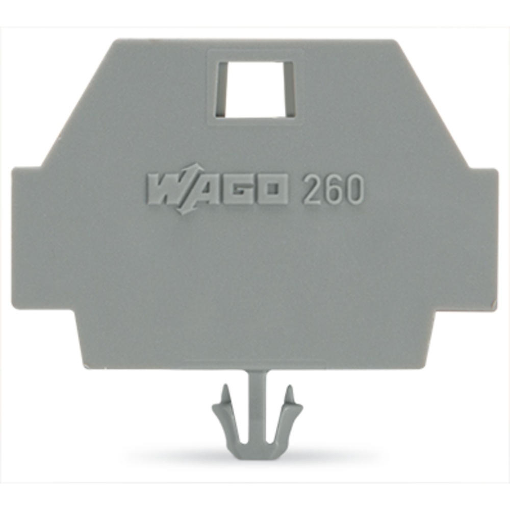 Wago Abschlussplatte 260-371