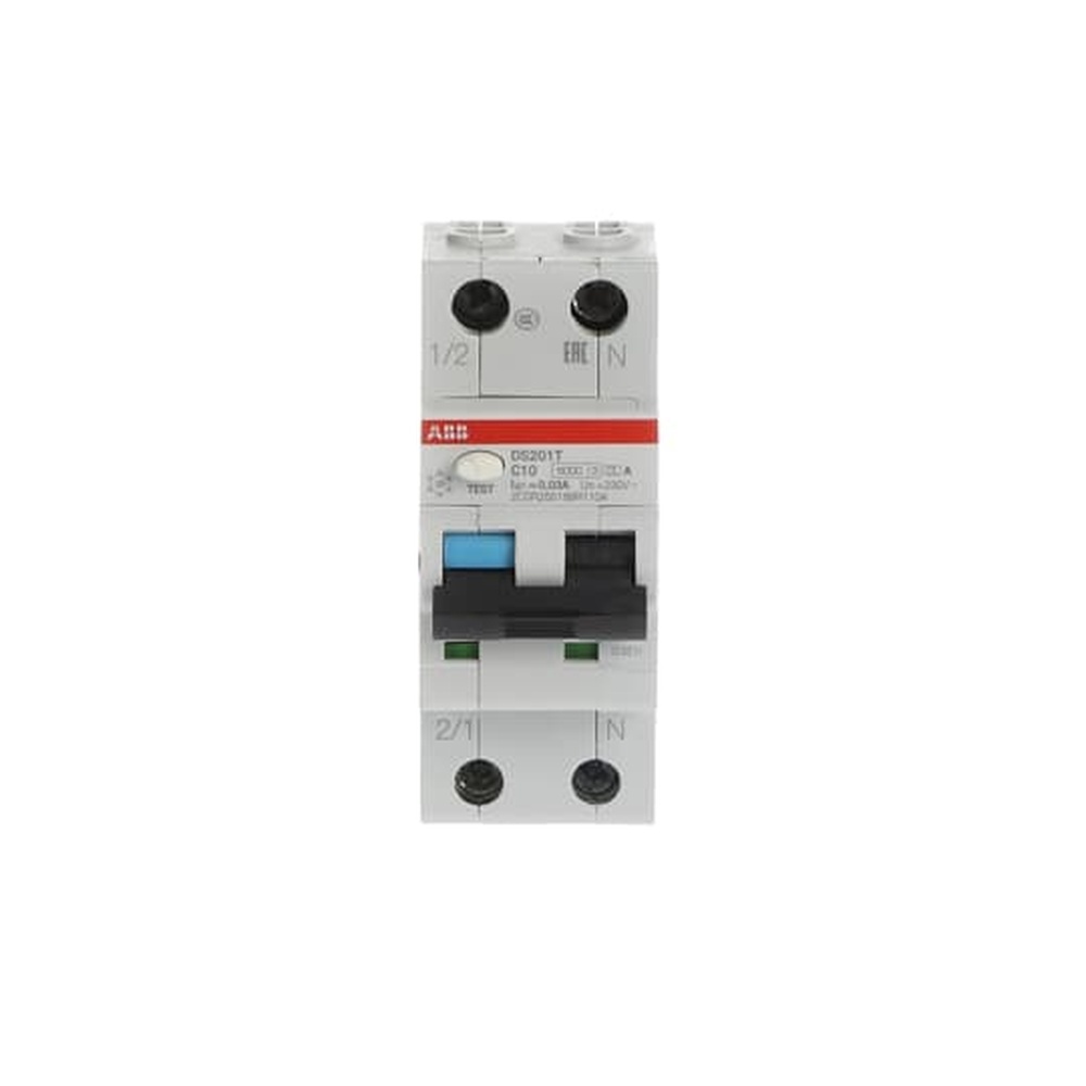 ABB Kombination FI Schalter Leitungsschutzschalter 2CSR255488R1104 Typ DS201AT-C10/0,03AP
