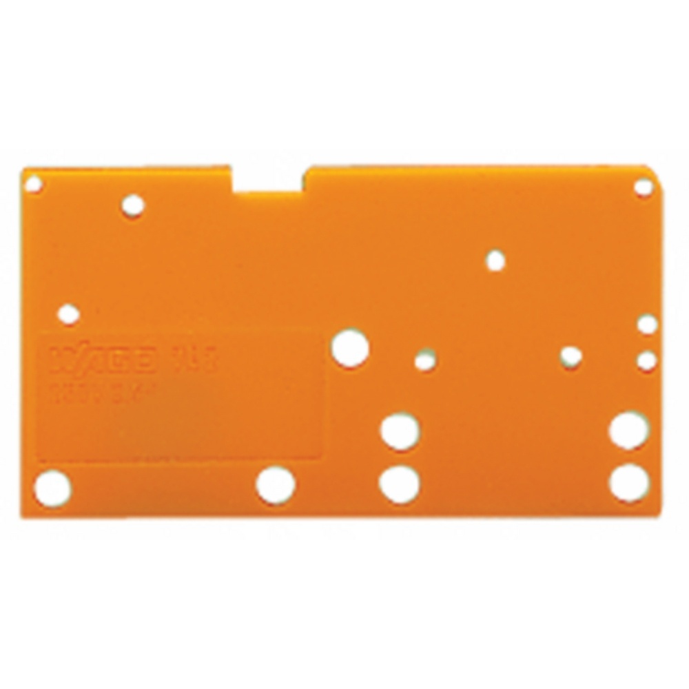 Wago Abschlussplatte 742-650