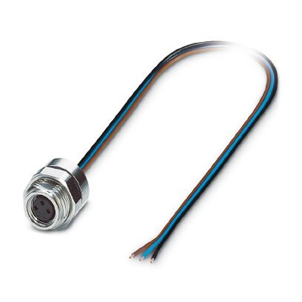 Phoenix Contact Gerätesteckverbinder Hinterwand 1453449 Typ SACC-DSI-M 8FS-3CON-M12/0,5