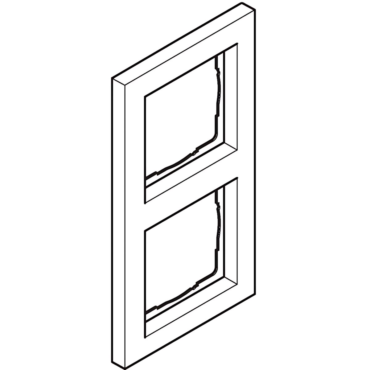 Assa Abloy Doppelrahmen 1380EF2-6353500