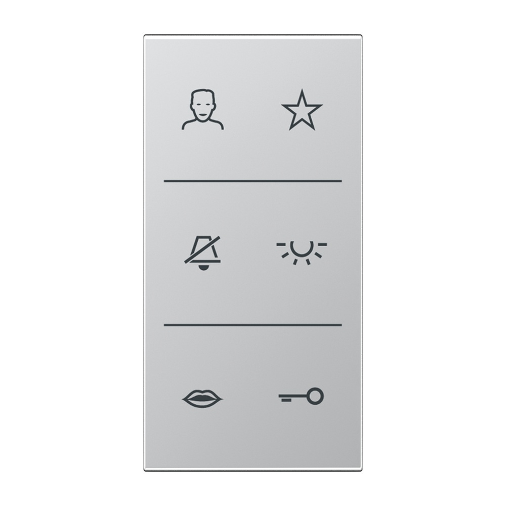 Jung Design-Cover Audio Symbole SI V6 AL DC