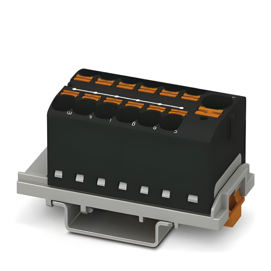 Phoenix Verteilerblock 3273628 Typ PTFIX 10/12X4-NS35 BK Phoenix Verteilerblock 3273628 Typ PTFIX 10/12X4-NS35 BK