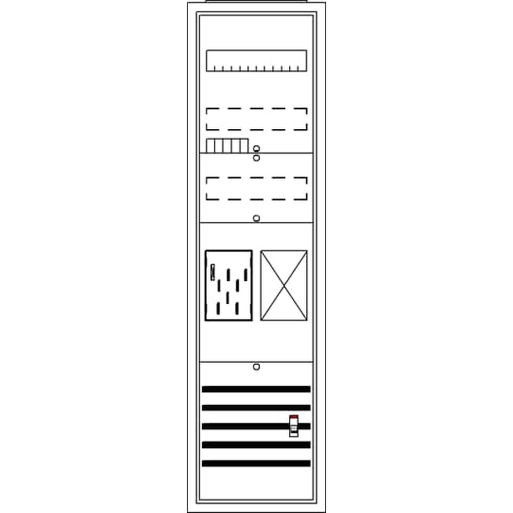 Striebel & John Komplettschrank 2CPX054227R9999 Typ BA17FA