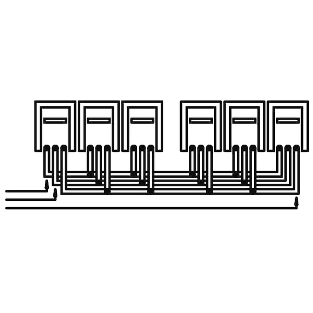 Striebel & John Sammelschienen System 2CPX060450R9999 Typ ZH311