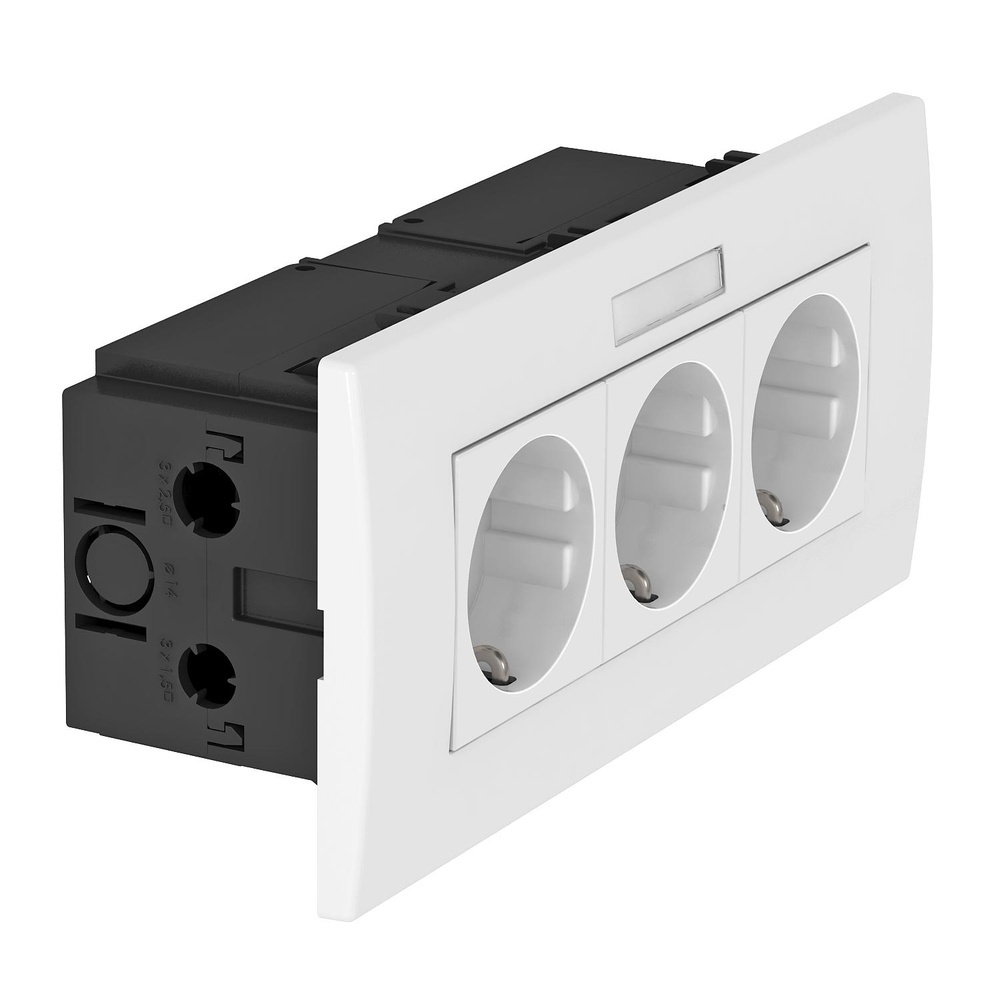OBO Bettermann Steckdoseneinheit 6119433 Typ SDE-RW D0RW3B