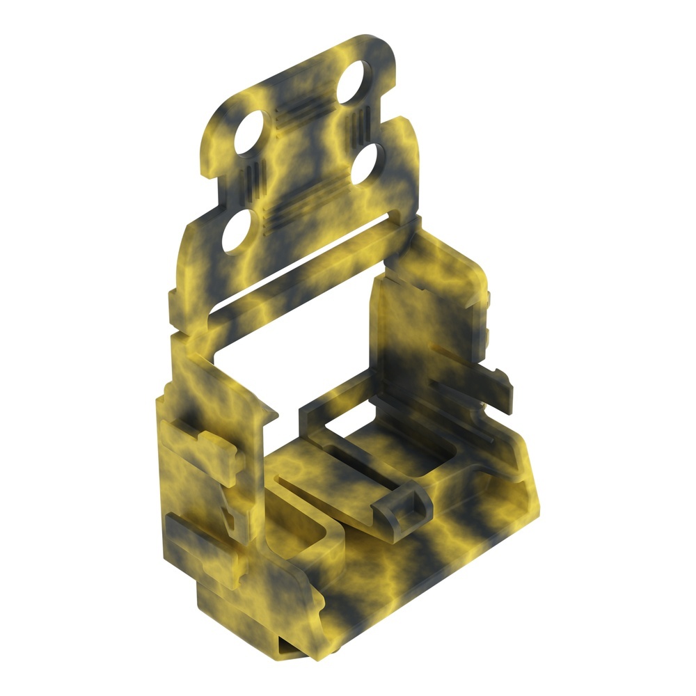 Wago Befestigungsadapter mit Zugentlastung 221-539/000-053