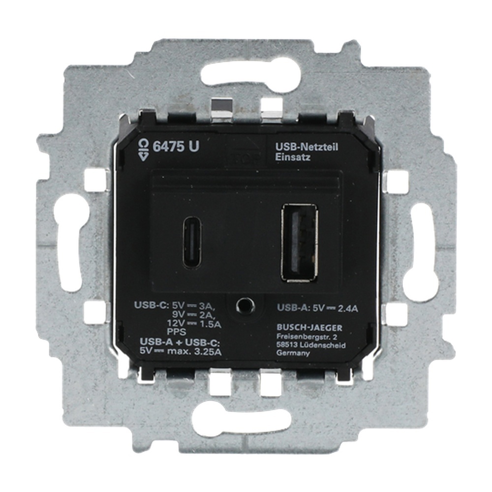 Busch-Jaeger Netzteil Einsatz 6475 U Nr. 2CKA006400A0398