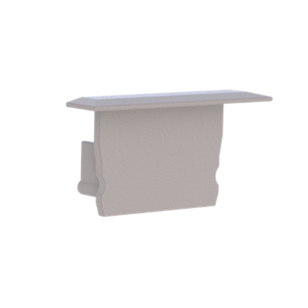 Radium Endkappe ZTPA4411 Typ ENDCAP PROFILE SMALL WING WHITE