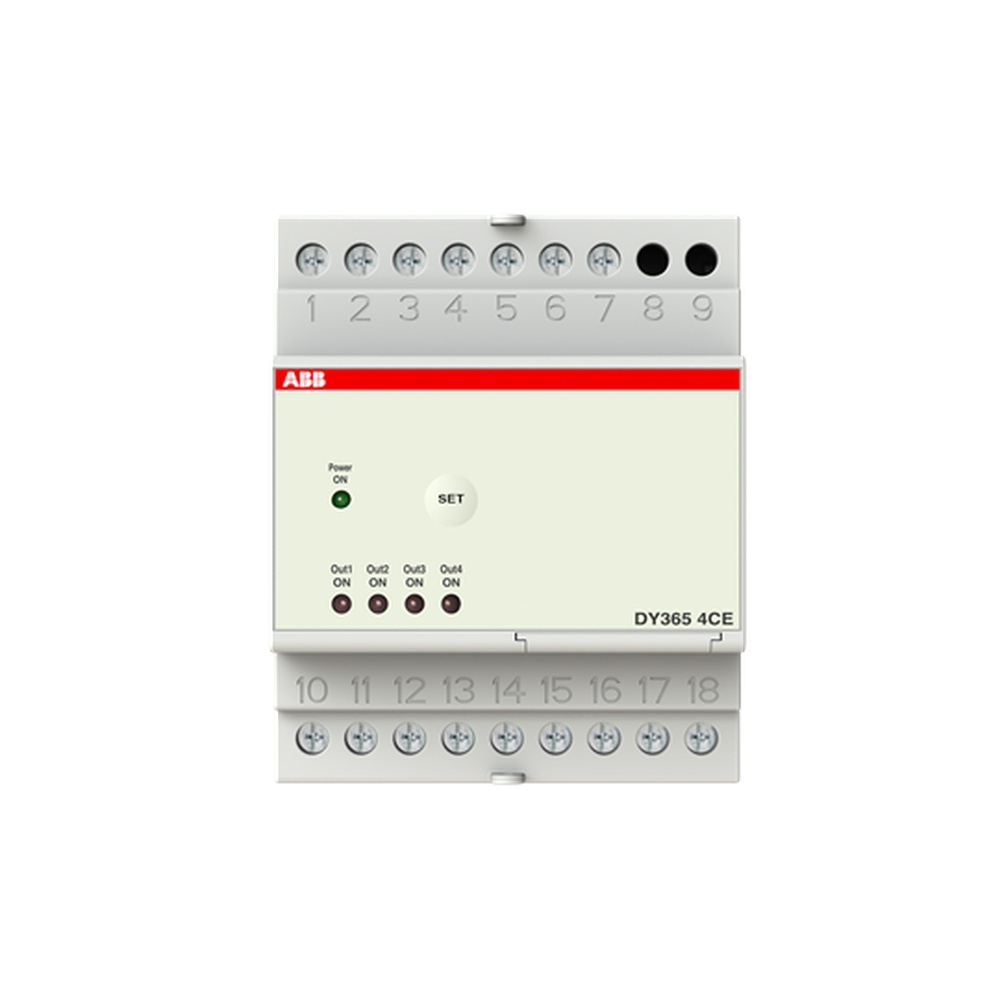 ABB Verteilerschaltuhr digital 2CSM221181R1000 Typ DY365 4CE
