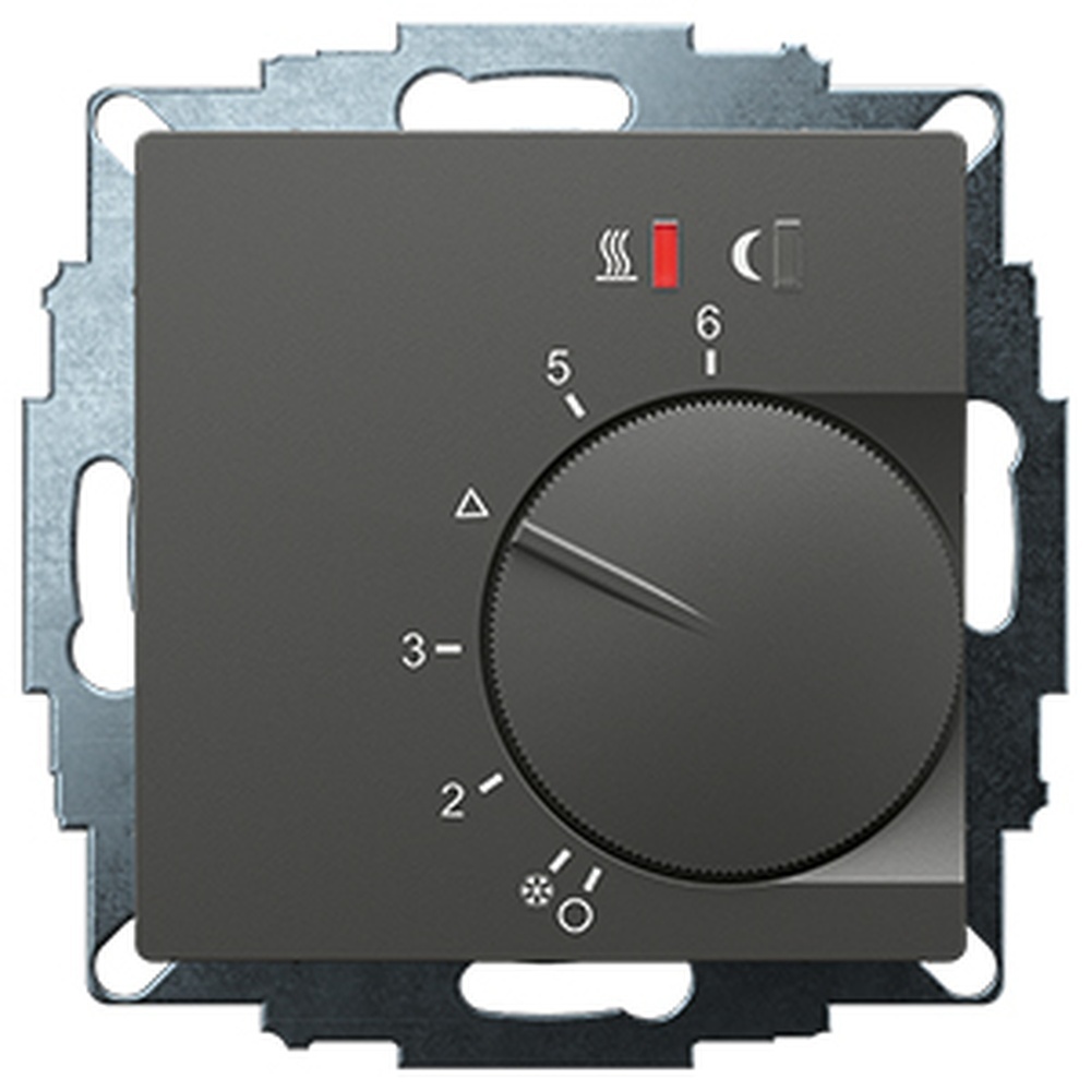Eberle UP Thermostat UTE 2800-R-Anthrazit-55 Nr. 547816054302