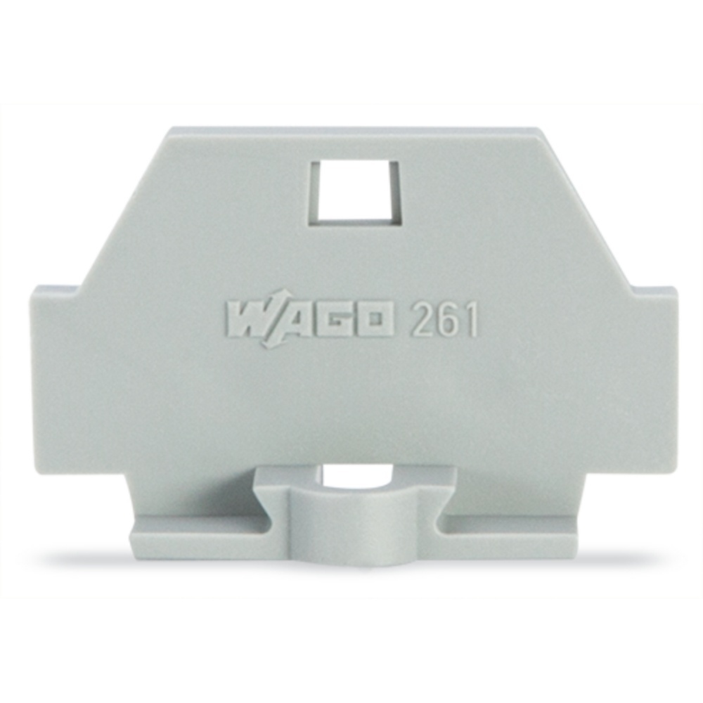 Wago Abschlussplatte 261-361