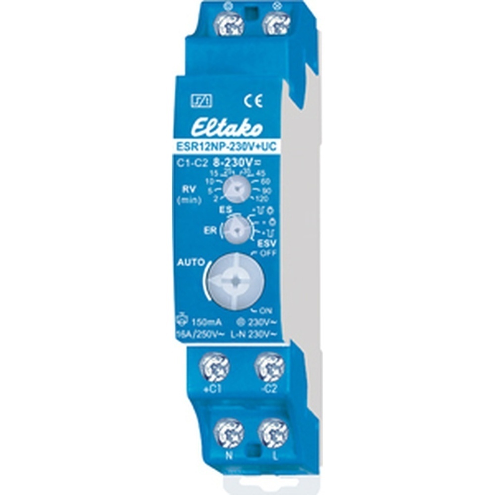 ELTAKO Stromstoß Schaltrelais 21100102 Typ ESR12NP-230V+UC