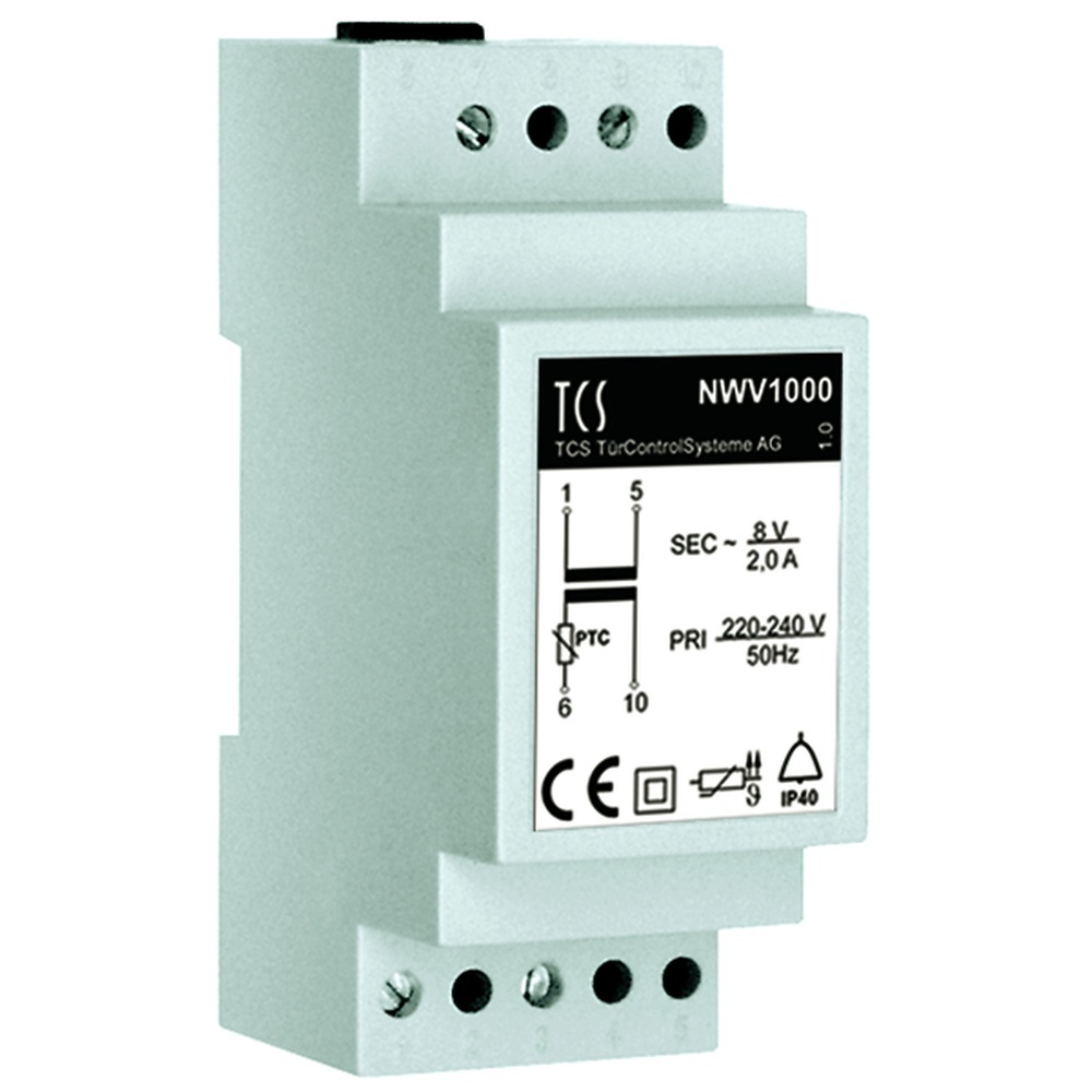 TCS Trafo Klingeltransformator NWV1000-0400