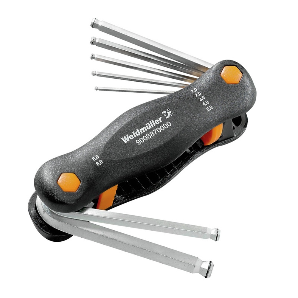 Weidmüller Stiftschlüsselsatz 9008870000 Typ SKS 2,0-8,0 MR