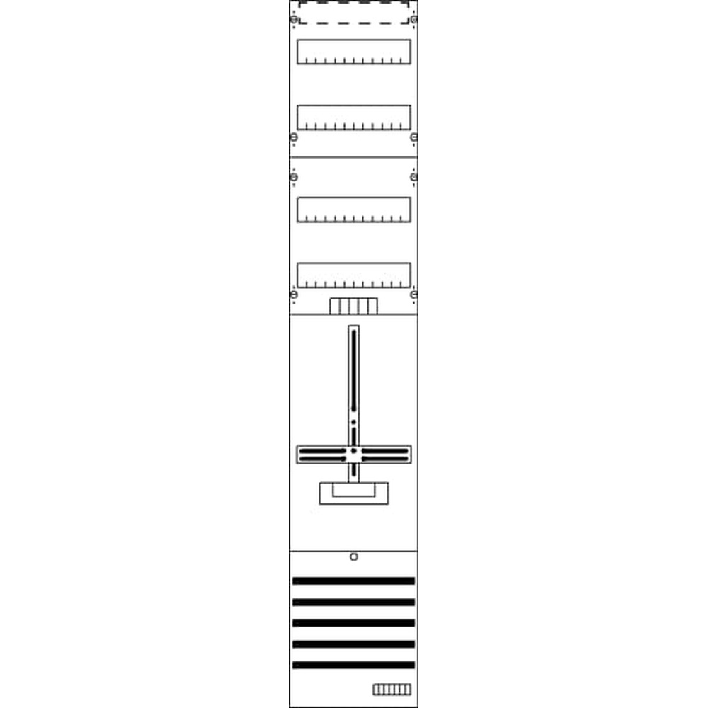 Striebel & John Zählerkomplettfeld 2CPX054114R9999 Typ DF19G1V