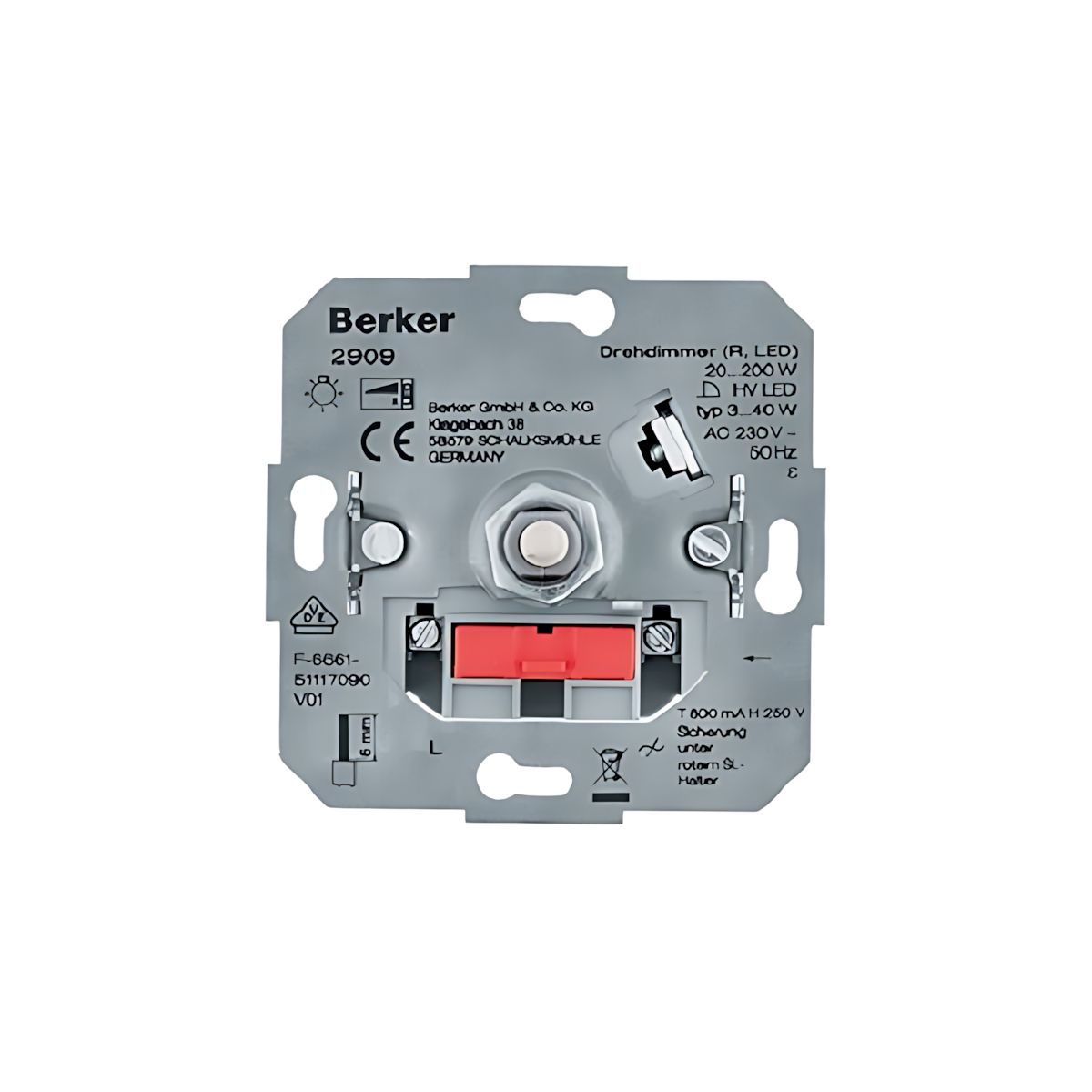 Berker Drehdimmer 2909